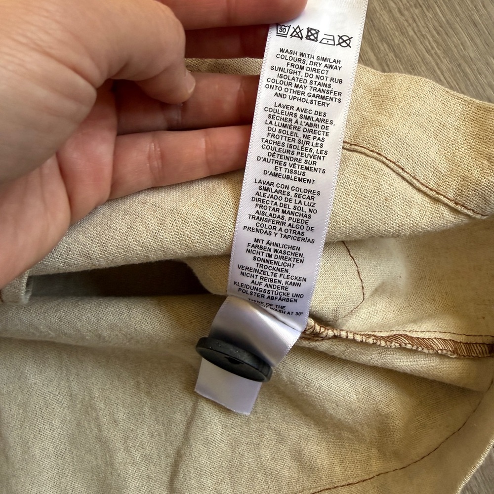 ASOS Beige Utility Jacket with Front Pockets – Size 34 – NWT - Picture 12 of 12
